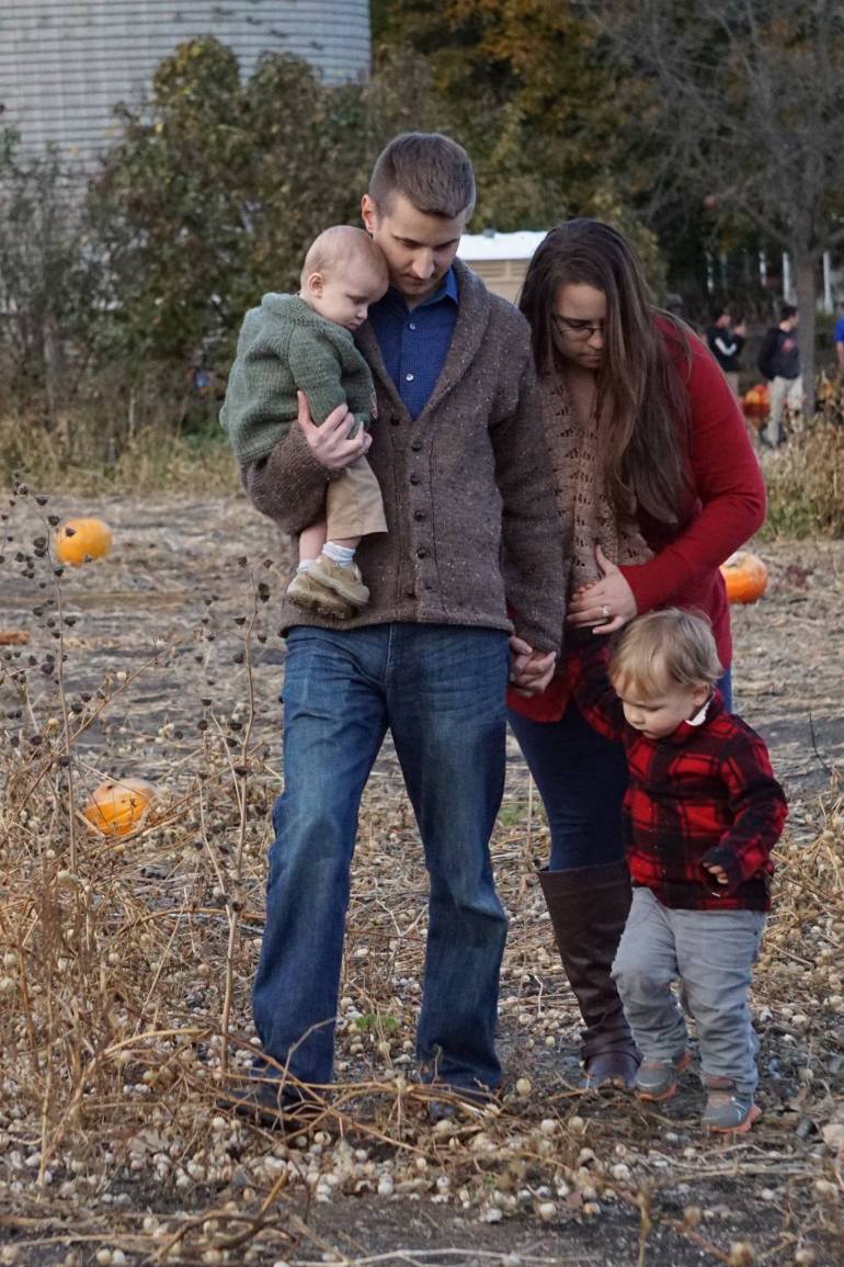 Open Letter to my Late Husband - pumpkin patch